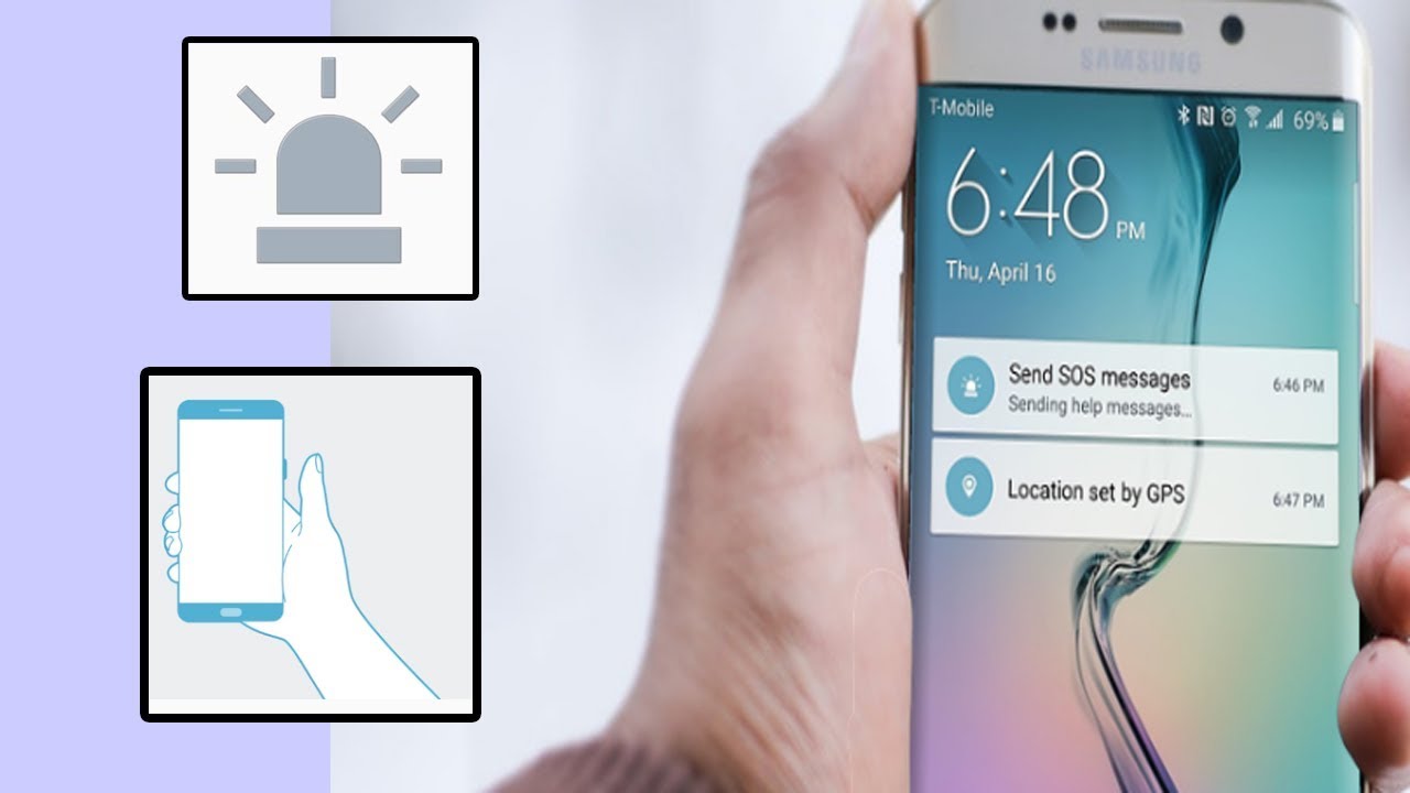 SOS : How To Send SOS Messages From Samsung Galaxy J7/S7/S8/S9/N8/N9 - Helping Mind