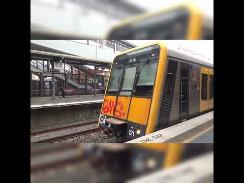 Ex-G121+T13 Arriving at Cabramatta