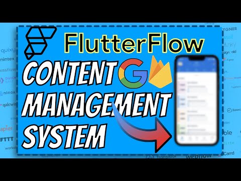 Build a Content Management System with Google Login in FlutterFlow | FlutterFlow Tutorials 2022