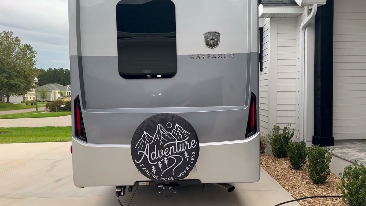 Adding Spare Tire to Tiffin Wayfarer RV Motorhome