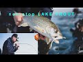 Lake Superior ICE FISHING (CRAZY LAKE TROUT FISHING)