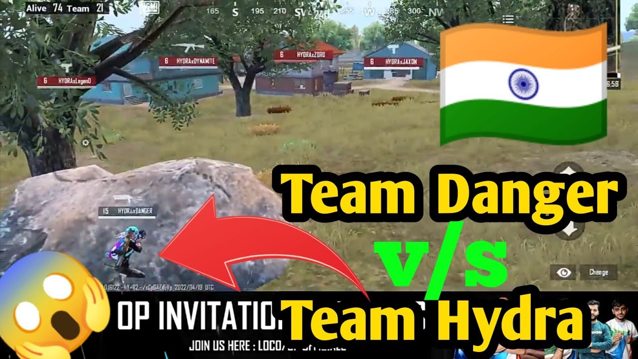 Hydra VS Hydra🐉| 4 vs 4 Fight🔥| 3GB Esports