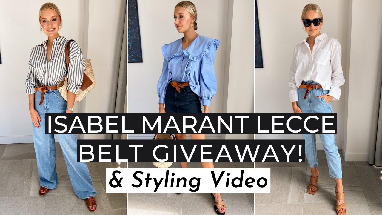 Isabel Marant Lecce Belt: 4 Outfits