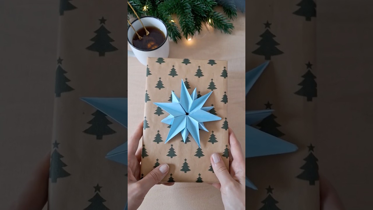 Origami Stern basteln  🌟
