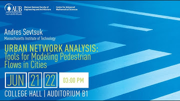 "Urban Network Analysis - Tools for Modeling Pedestrian Flows in Cities" by Andres Sevtsuk