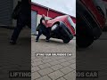 Lifting your girlfriends car. #Lifting #girlfriend #car