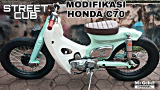 Restorasi   Modifikasi Honda C70 [Street Cub]