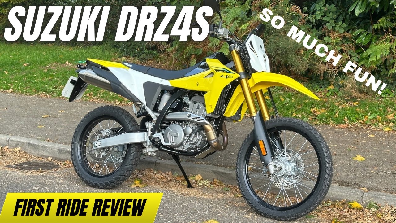 ОБЗОР ПЕРВОЙ ПОЕЗДКИ SUZUKI DRZ4S | Возрождение легенды!