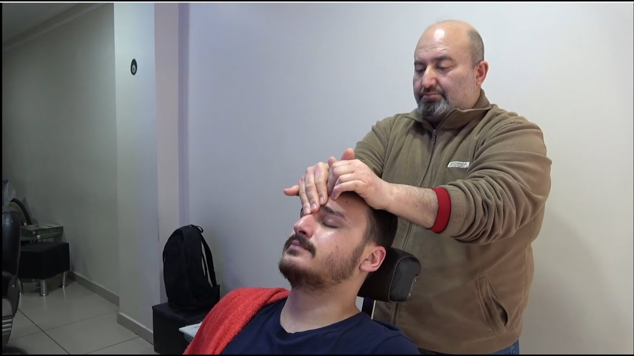 ASMR Head Massage, Face Massage and Body Massage by Turkish Barber YouTube