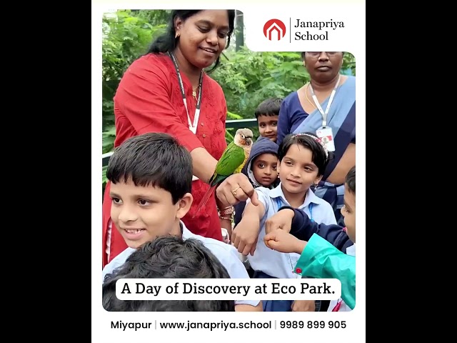 JANAPRIYA SCHOOL ECO PARK TRIP