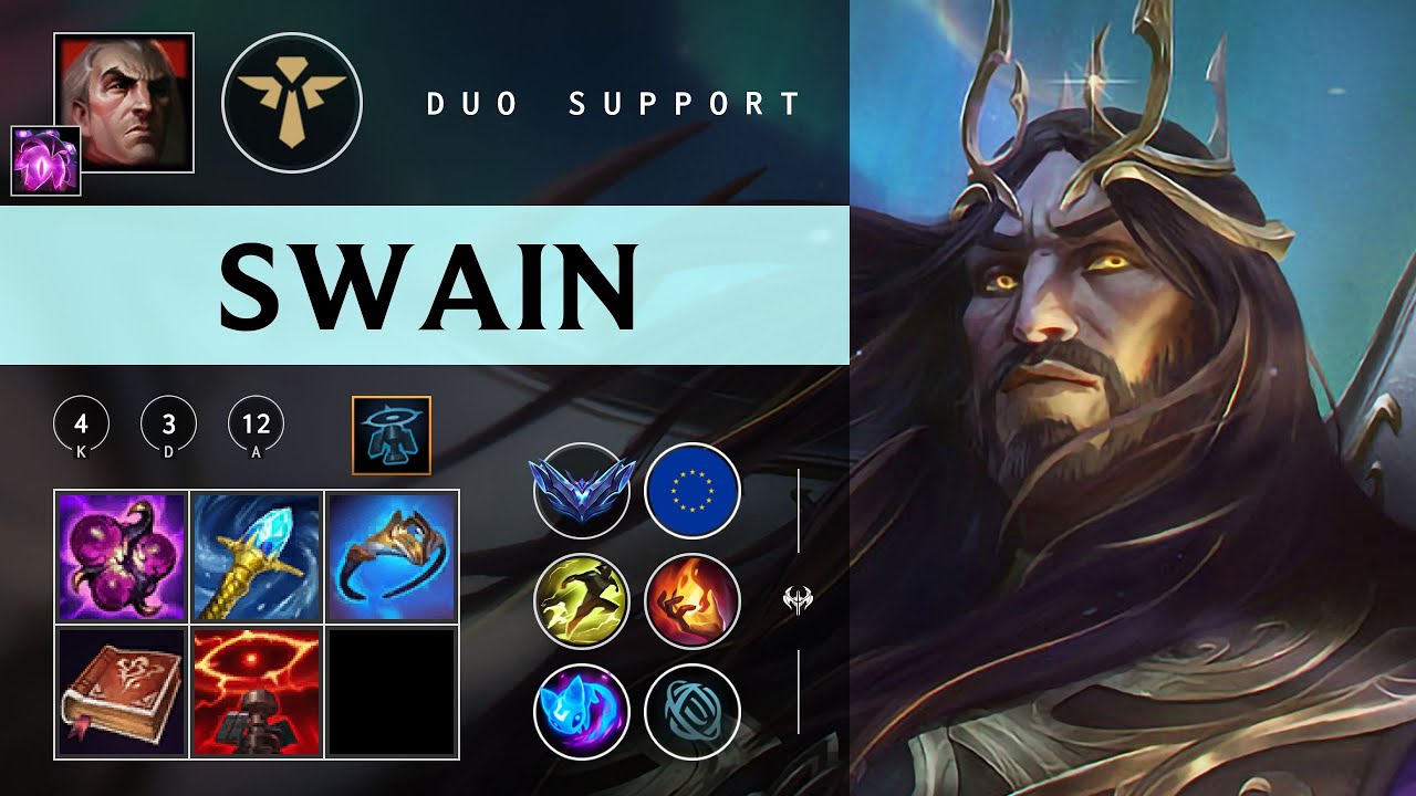 Swain Support vs Nautilus - EUW Diamond Patch 26.01