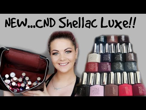 Cnd Shellac Luxe Color Chart