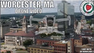 Worcester, MA Drone video: Shot on DJI Mavic Air 2