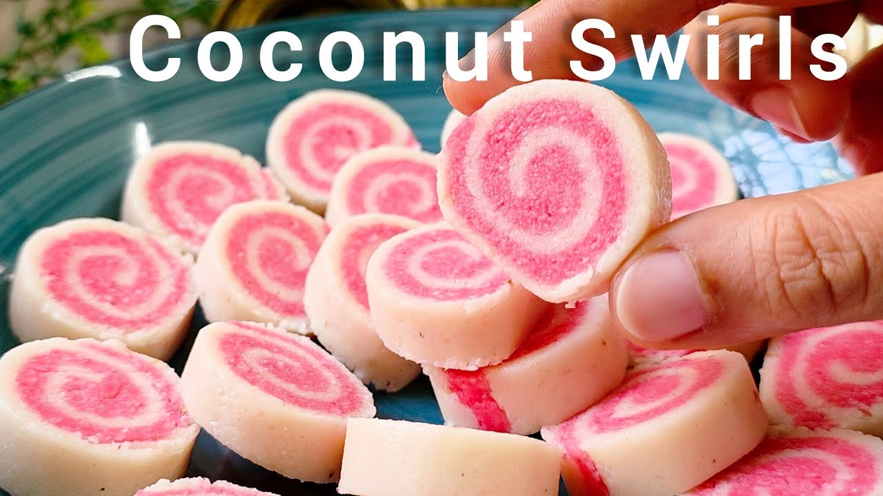 5-minute Easy Coconut Swirls 