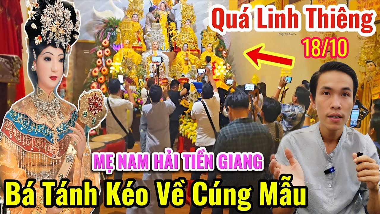 Khủng Khiếp 18/10 MIẾU VẠN PHƯỚC 👉Mẹ Mẫu Tiền Giang