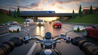 Traffic Rider Game 2026 – High-Speed Motorcycle Racing! 🔥 screenshot 4