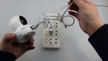 How to Configure VStarcam Security Camera C22Q ethernet cable Connection