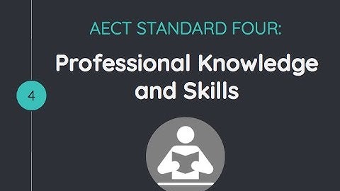 Megan Turner AECT Standard 4: Prof. Knowledge and Skills
