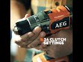 Aeg 18v brushless hammer drill a18fdb0 in action