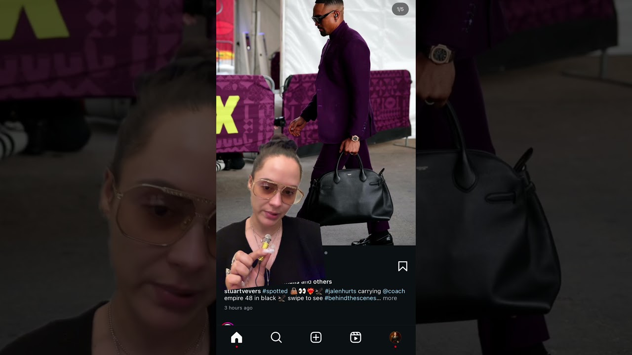 The Designer Bags of the Super Bowl...