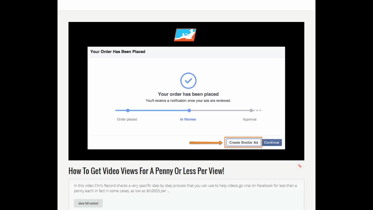 Facebook Marketing Tips 2016   How To Get Video Views For A Penny Or Less Per View!