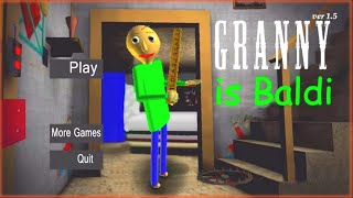Baldi Granny  & Baldi grandpa l Granny chapter two l Gameplay l Walkthrough l iOS screenshot 1