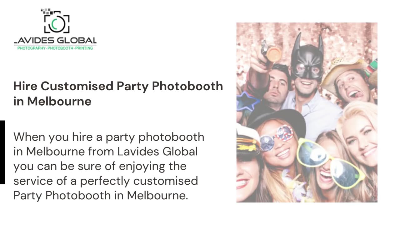 Party and Corporate Photo Booth Melbourne: Capture Every Moment