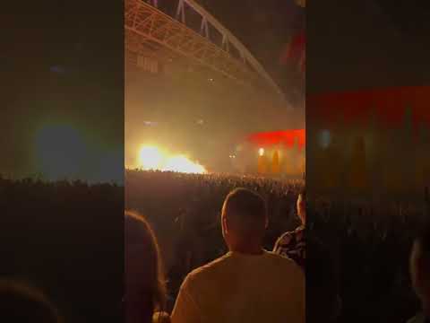 The Weeknd Party Monster beat drop @ Seattle Lumen Field 2/25