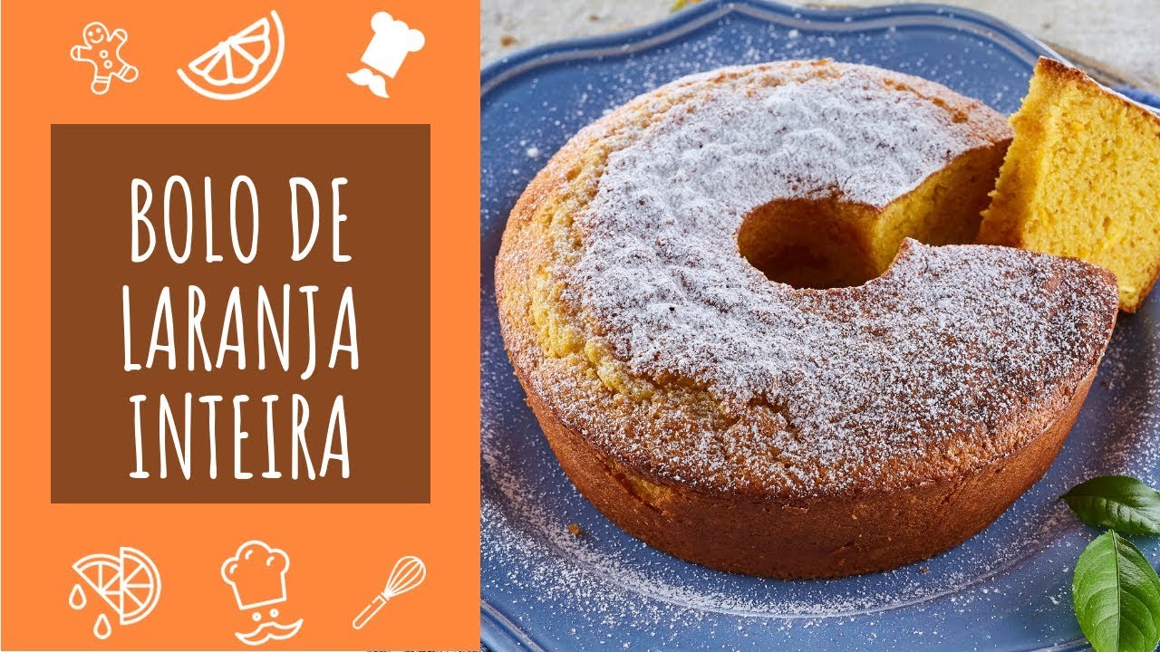 Bolo de Laranja Inteira