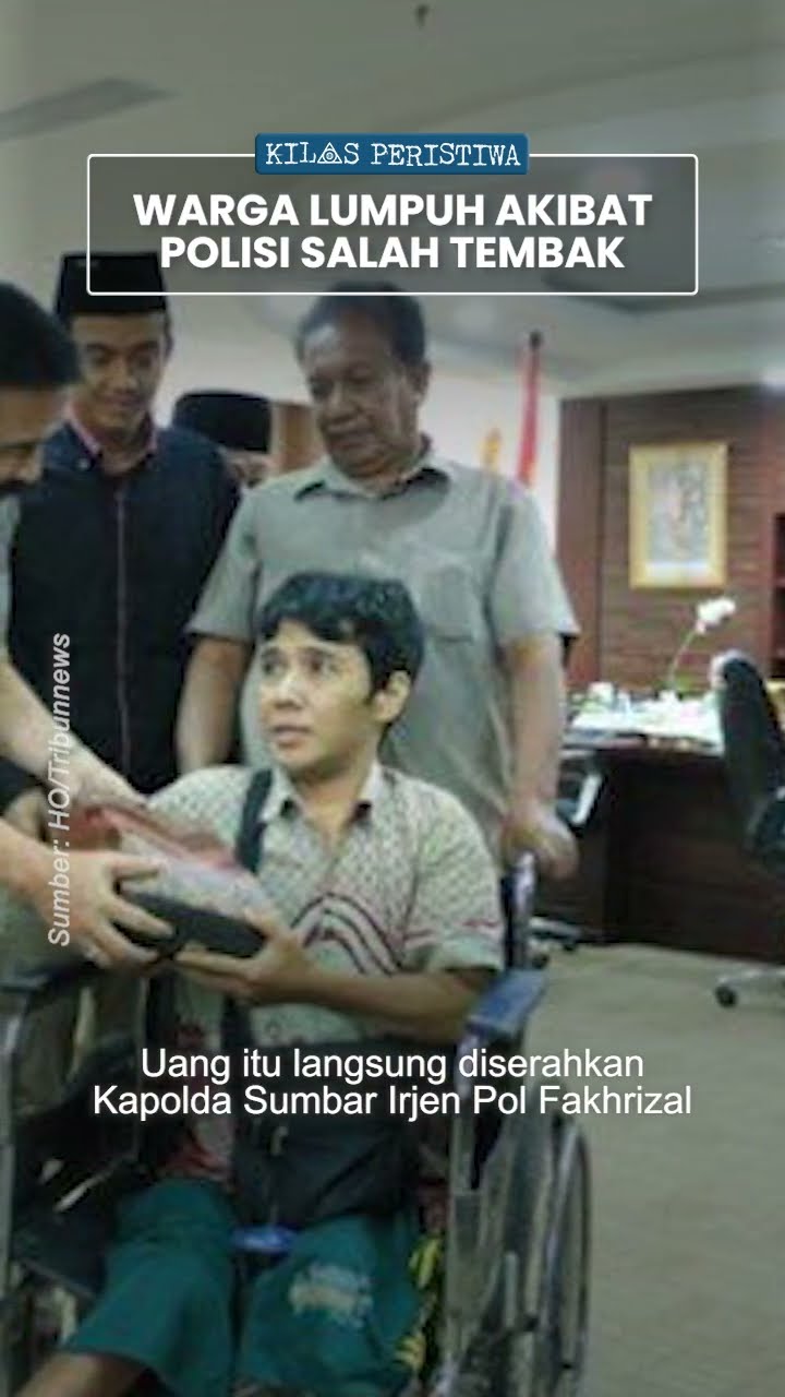 Kilas Peristiwa: Jadi Koban Salah Tembak Polisi, Warga Sumbar Dapat Ganti Rugi Rp 300 Juta