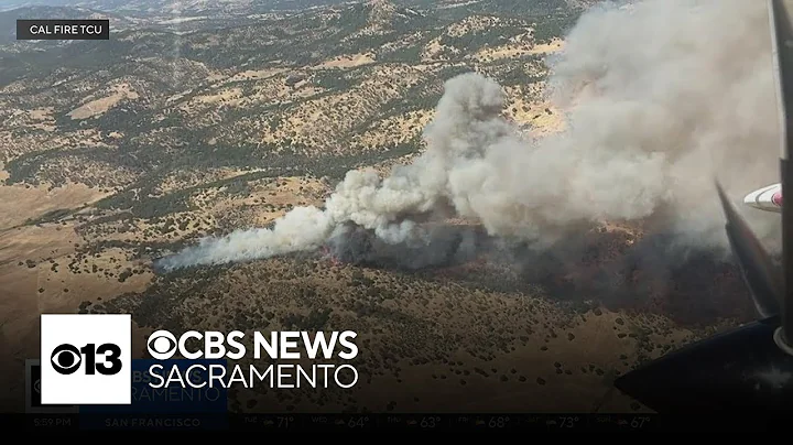 Aero Fire burns 1,000 acres in Calaveras County, forces evacuations