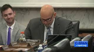 John Fetterman Struggles Through His First Senate Hearing Opening Statement