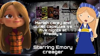 Mariah Carey and Juliet capulet vs five nights at Freddy’s teaser trailer