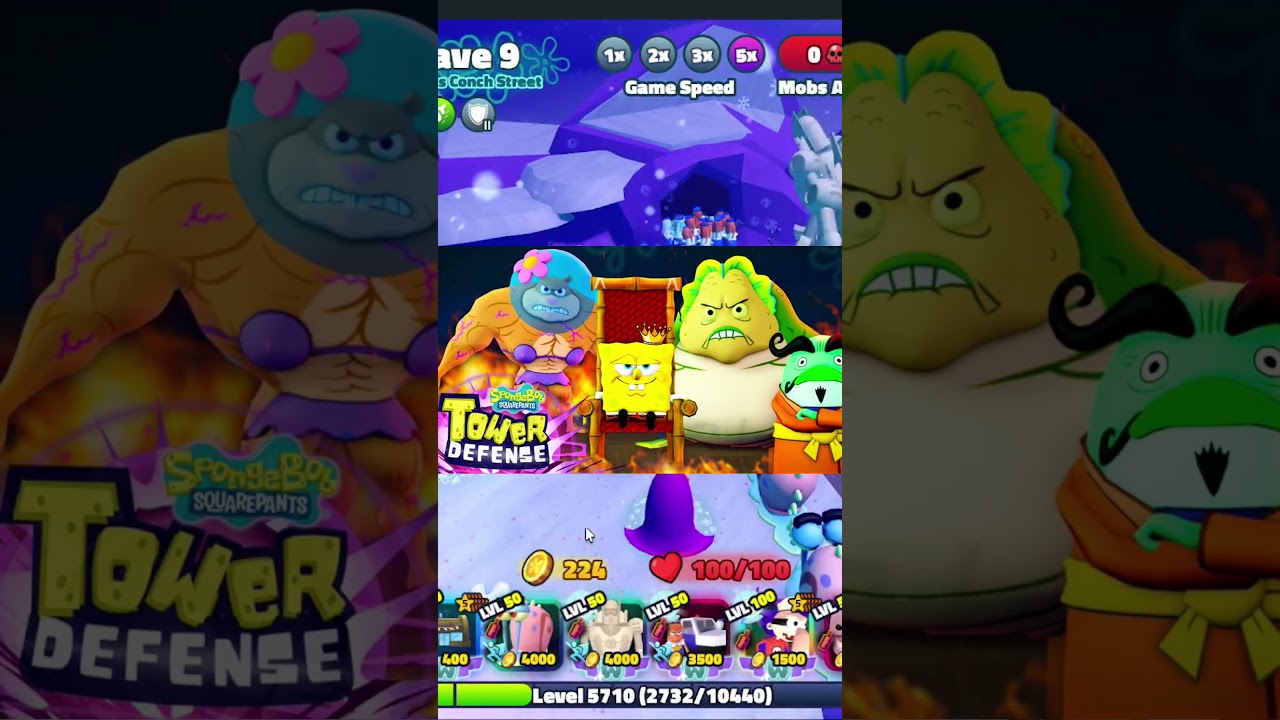 SpongeBob Tower Defense Just Got BIGGER with 3 HUGE Updates