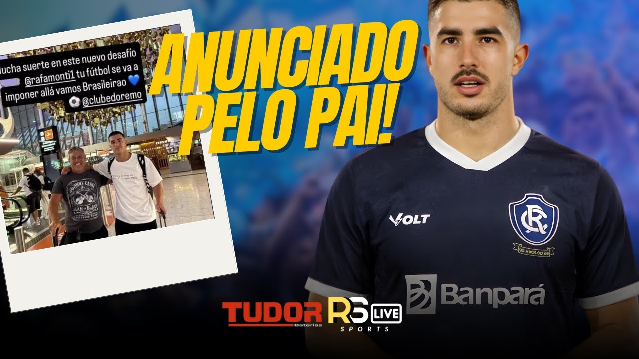 🚨🦁 ANUNCIADO PELO PAI! Remo fecha com ATACANTE ARGENTINO destaque no Equador!