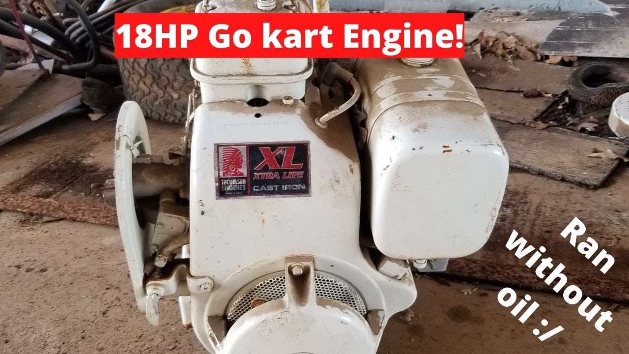 Rare 18HP Tecumseh Engine (PT1) YouTube