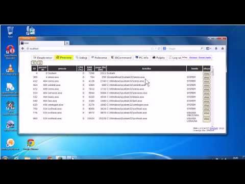 SAM - How to kill a process on a remote computer via the browser ?