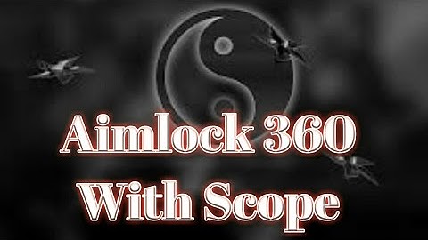 New Script V7 Rules of survival Aimlock 360 With Scope