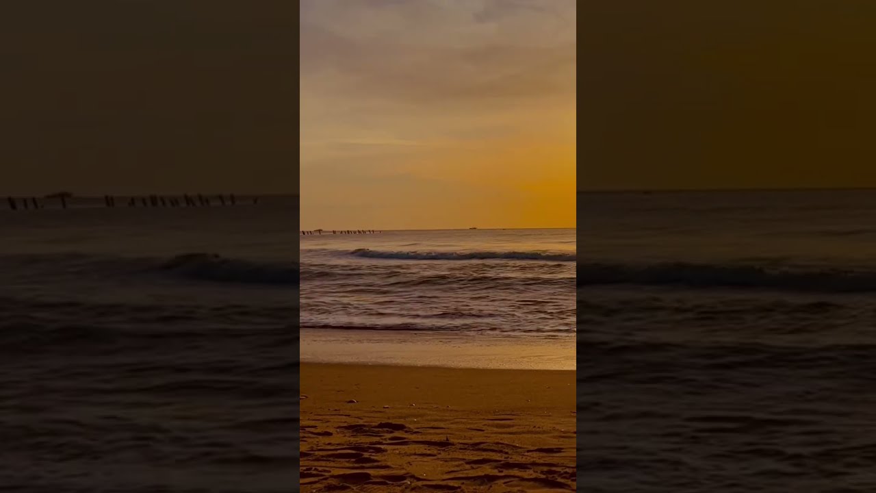 SUNRISE At Pondicherry Beach Early Morning View YouTube SUNRISE At Pondicherry Beach Early Morning View YouTube