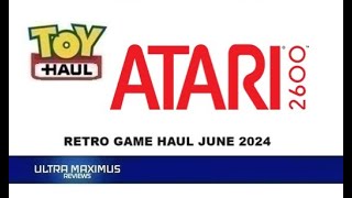 💥 Toy Haul | Retro Video Game Haul | Atari 2600 Profile