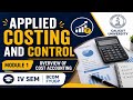 Applied Costing and Control 4th SEM BCOM FYUGP CALICUT UNIVERSITY MODULE 1Class IMPORTANT QUESTIONS