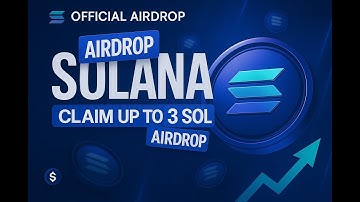 Free Solana Airdrop Guide 2025 | Claim 3 SOL For Free (September 2025)