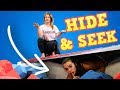 HIDE AND SEEK IN THE GYM w/ Shawn Johnson!