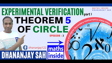 #Central angles are equal standing on equal arc #Experimental verification# SEE Exam based #pract