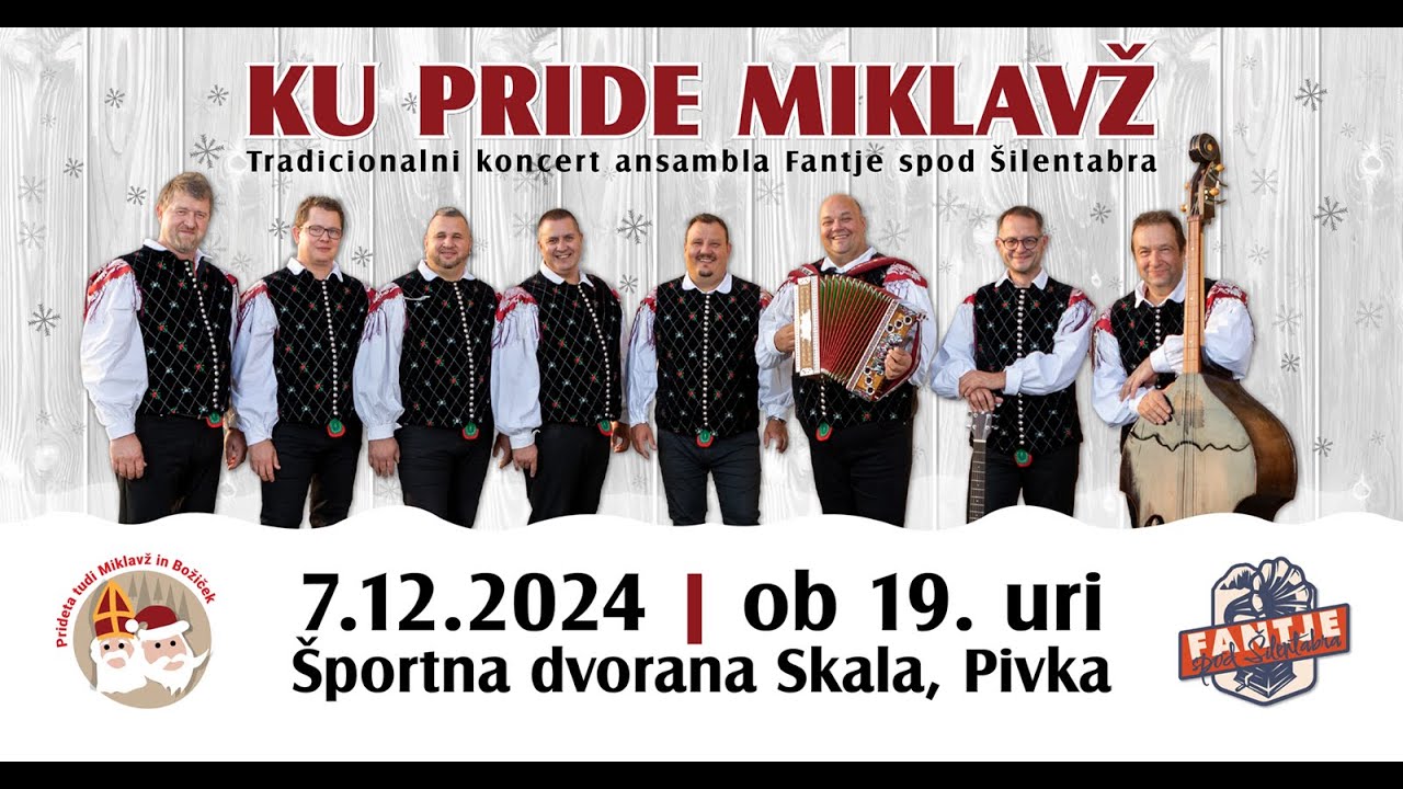 KONCERT - Ku pride Miklavž 2024 - Fantje spod Šilentabra