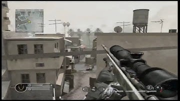 (HD) Cod4 Crossfire Glitches Without Old School ( 2 Glitches 3 Spots) (HD)