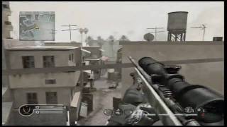 (HD) Cod4 Crossfire Glitches Without Old School ( 2 Glitches 3 Spots) (HD)