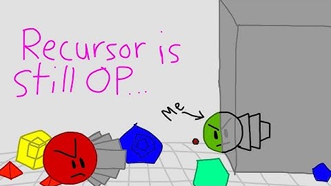 Recursor is Still a Good Tank To Use in Manhunt (arras.io)