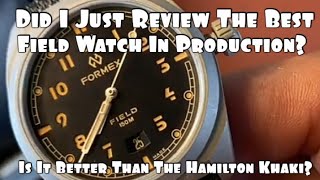 Formex Titanium Field Watch Review #fieldwatch #review #watch #timepiece #titanium