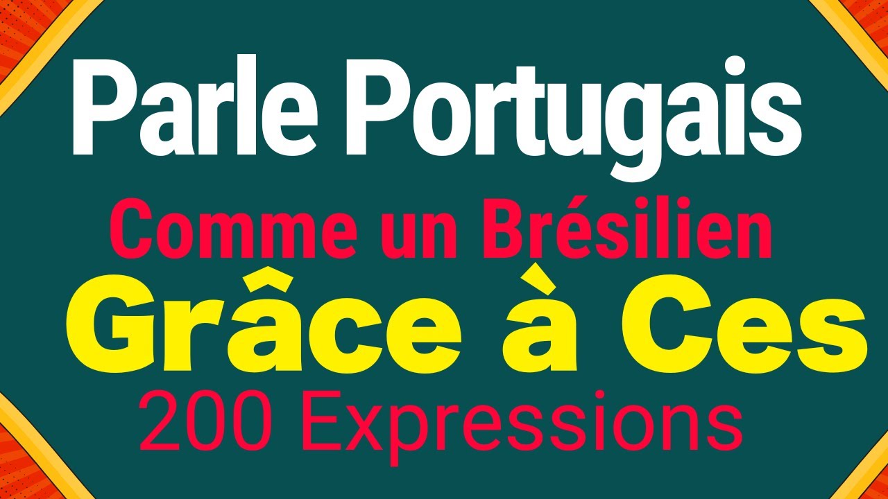🔥 PARLE PORTUGAIS  SANS ÉTUDIER : ÉCOUTE, RÉPÈTE… ET PARLE COMME UN NATIF ! 🎧🚀